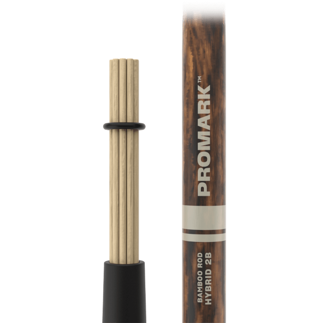 D'addario Rods Hybrides En Bambou 2b - Rod Stick Batterie - Variation 1