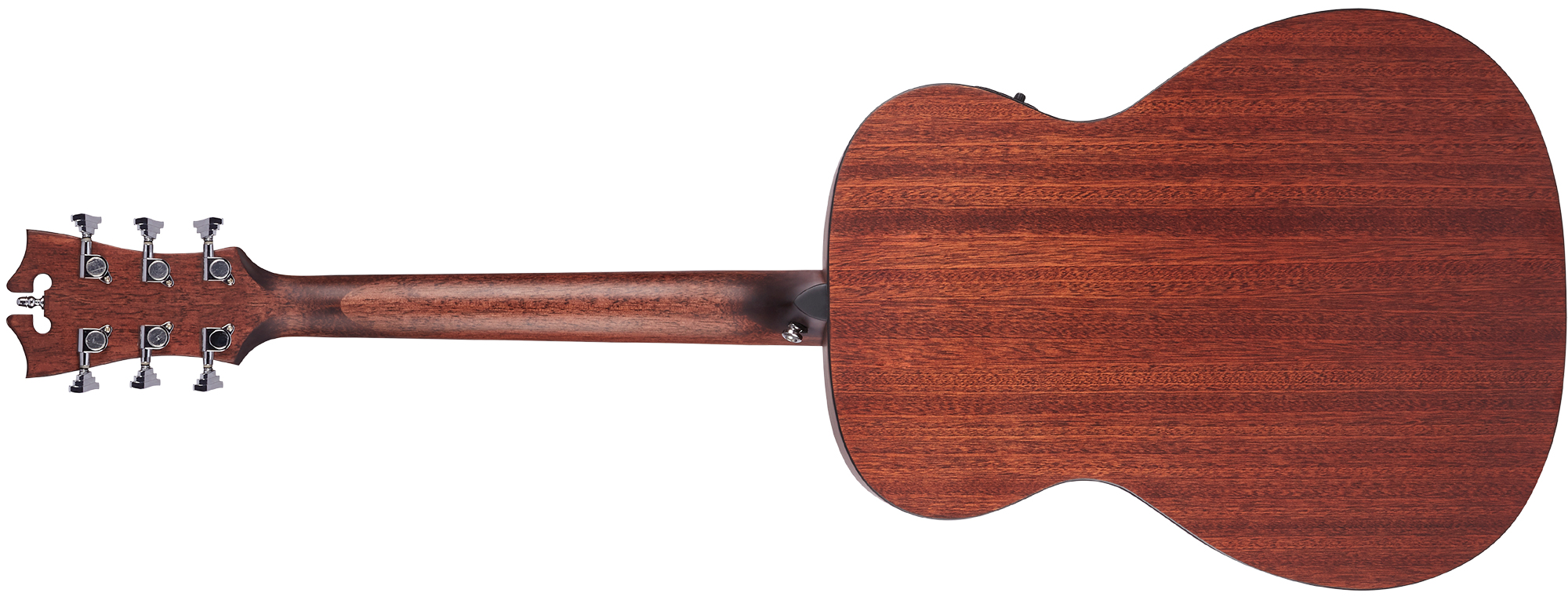 D'angelico Tammany Ls Premier Om Tout Acajou Mer Rw - Natural Mahogany Satin - Guitare Folk - Variation 1