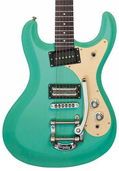 Guitare électrique double cut Danelectro The 64 Guitar - Dark aqua