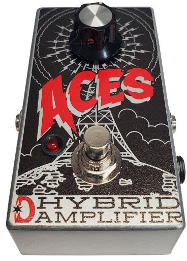 Daredevil Pedals Aces Hybrid Amplifier Fuzz Disto - PÉdale Volume / Boost. / Expression - Variation 2
