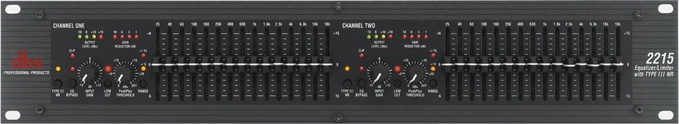 Dbx 2215 - Equaliseur / Channel Strip - Main picture