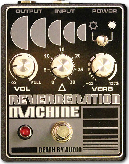 Death By Audio Reverberation Machine - PÉdale Reverb / Delay / Echo - Main picture
