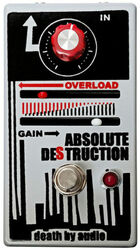 Pédale overdrive / distortion / fuzz Death by audio Absolute Destruction Fuzz