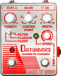 Pédale chorus / flanger / phaser / tremolo Death by audio Disturbance Modulator