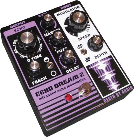 Death By Audio Echo Dream 2 Analog Echo Et Fuzz - PÉdale Reverb / Delay / Echo - Variation 1