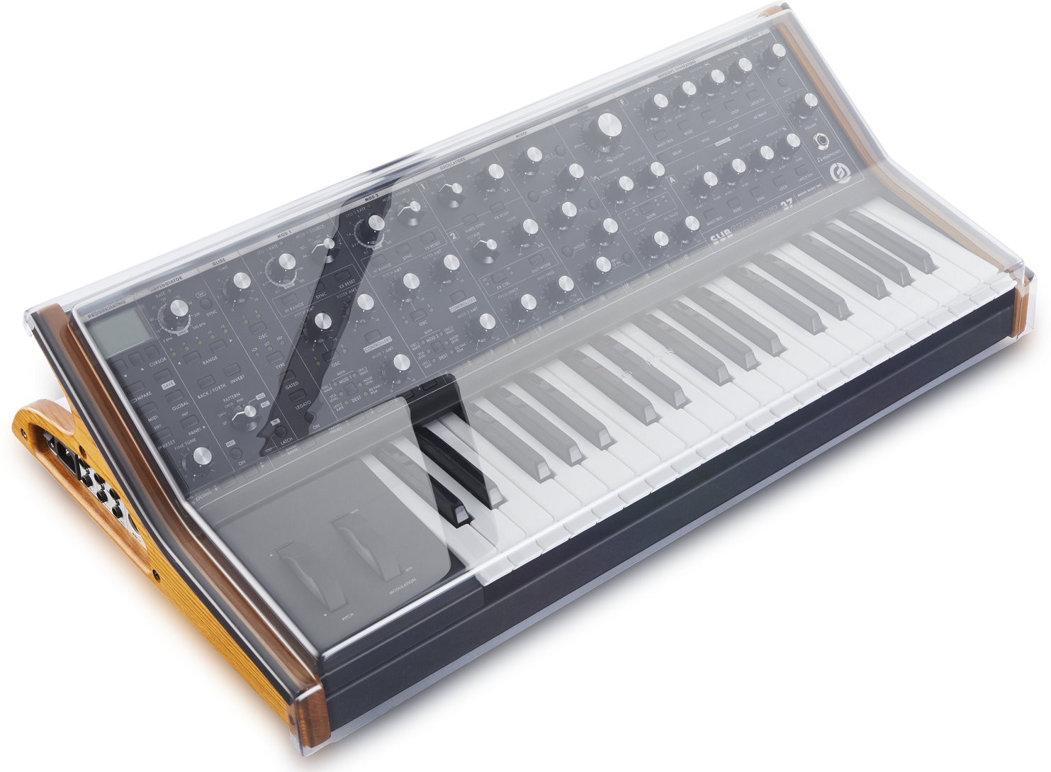 Decksaver Moog Subsequent37 Cover (soft-fit Sides) - Housse Et Etuis Produit Studio - Main picture