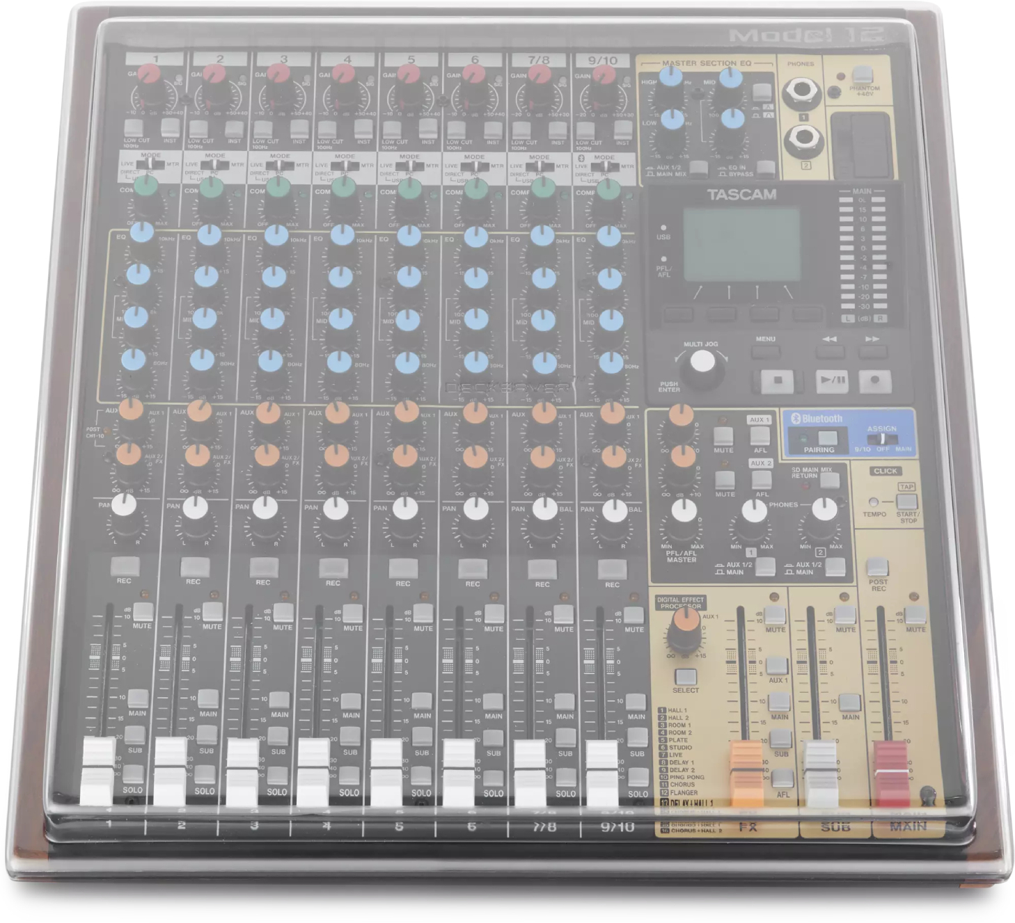 Decksaver Tascam Model 12 Cover - Housse Table De Mixage - Main picture