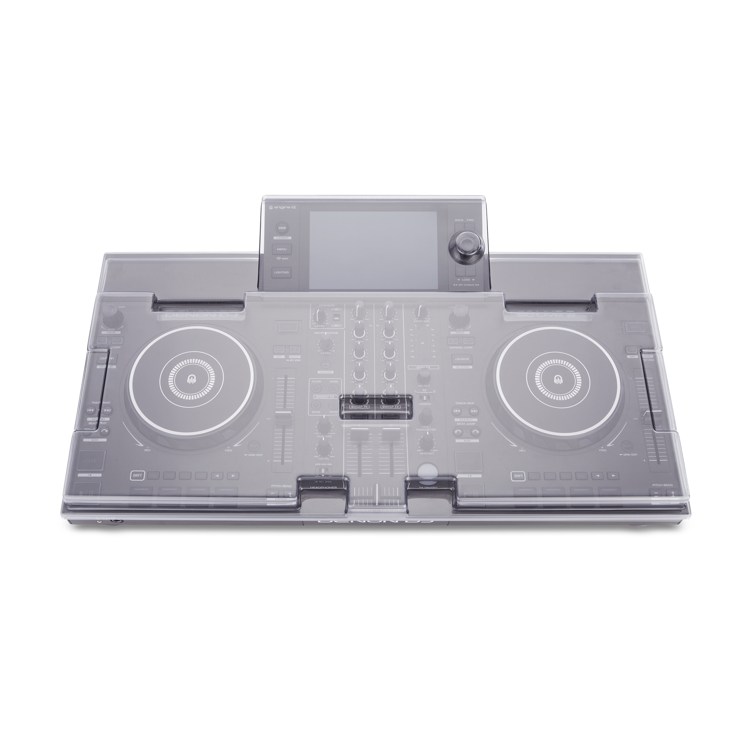 Decksaver Denon Dj Sc Live 2 Cover - Capot Protection Dj - Variation 4