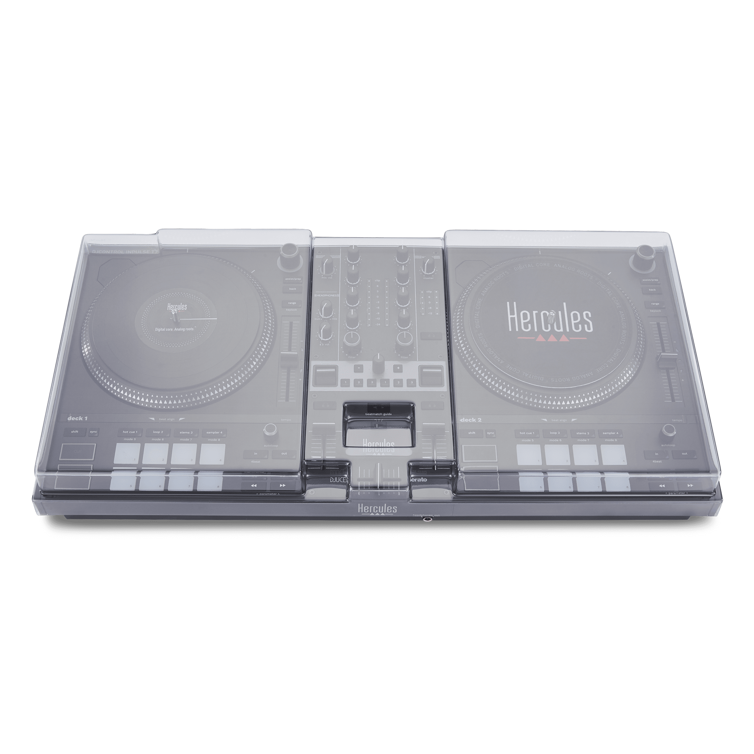 Decksaver Hercules Inpulse T7 Cover - Capot Protection Dj - Variation 4