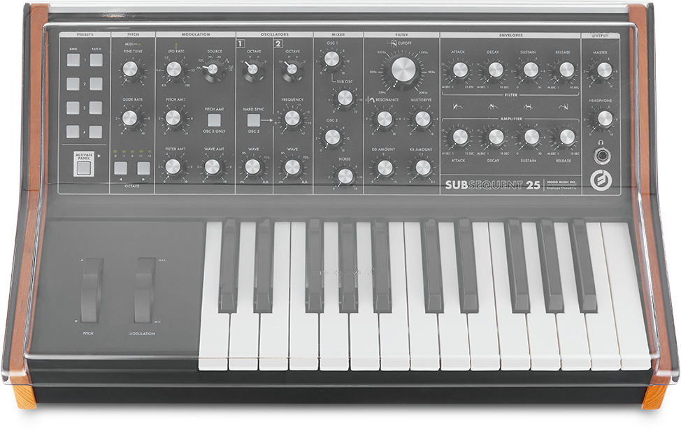 Decksaver Moog Subsequent 25/sub Phatty Cover - Housse Et Etuis Produit Studio - Variation 1