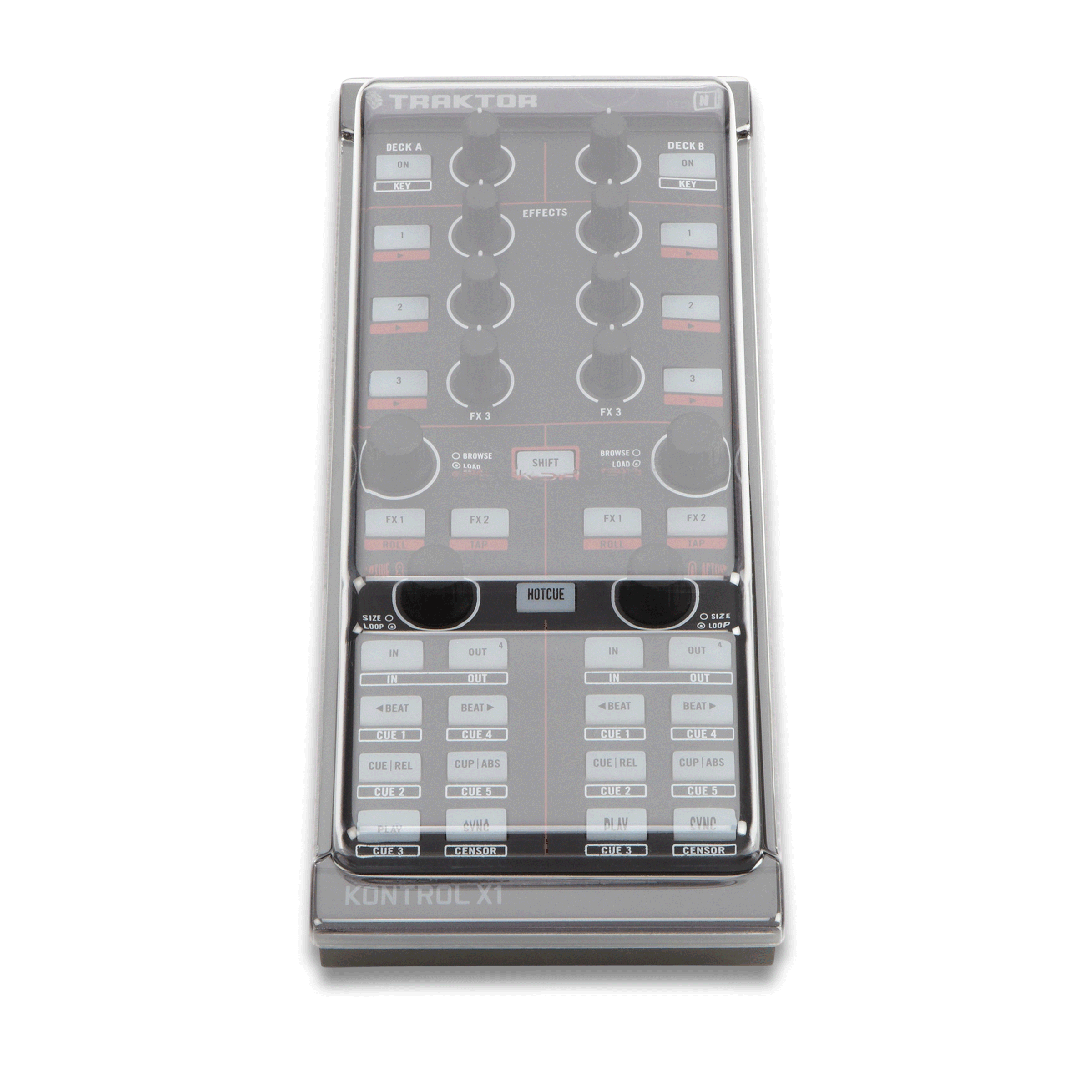 Decksaver Ni Kontrol Fxz1 (mk1 & 2) Cover - Capot Protection Dj - Variation 2