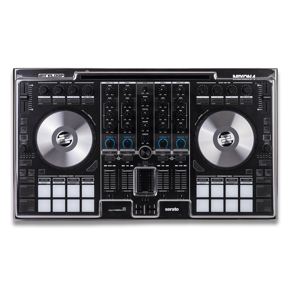 Decksaver Reloop Mixon 4 & 8 Pro Cover - Capot Protection Dj - Variation 1
