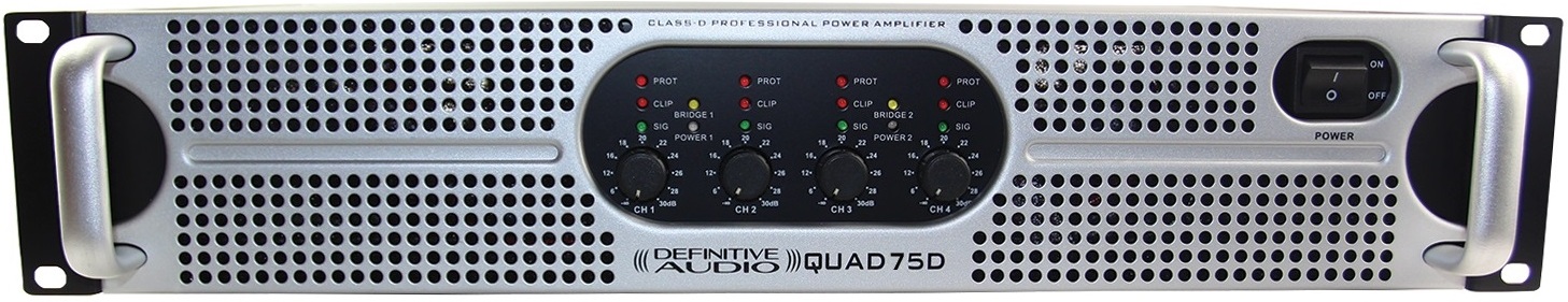 Definitive Audio Quad 75d - Ampli Puissance Sono Multi-canaux - Main picture