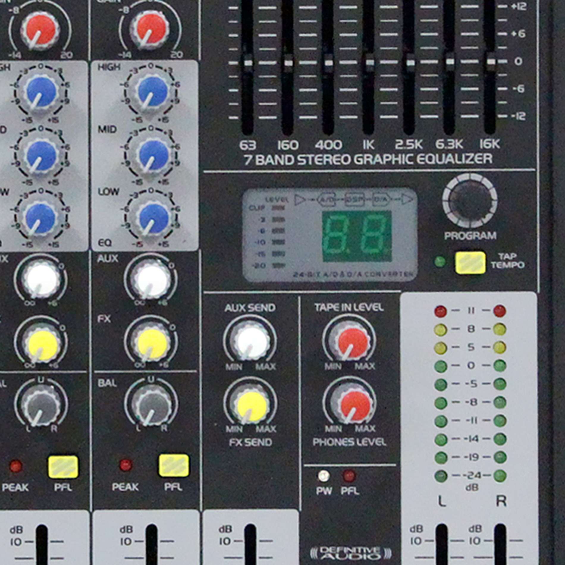 Definitive Audio Da Mx10 Fx2 - Table De Mixage Analogique - Variation 3