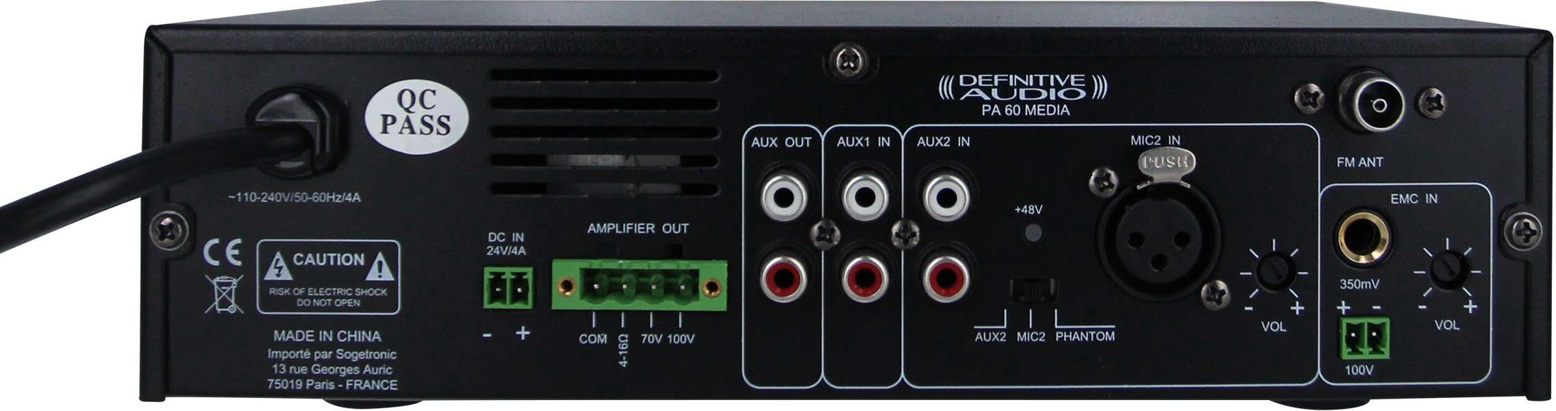 Definitive Audio Pa 60 Media - Ampli Puissance Sono Multi-canaux - Variation 1