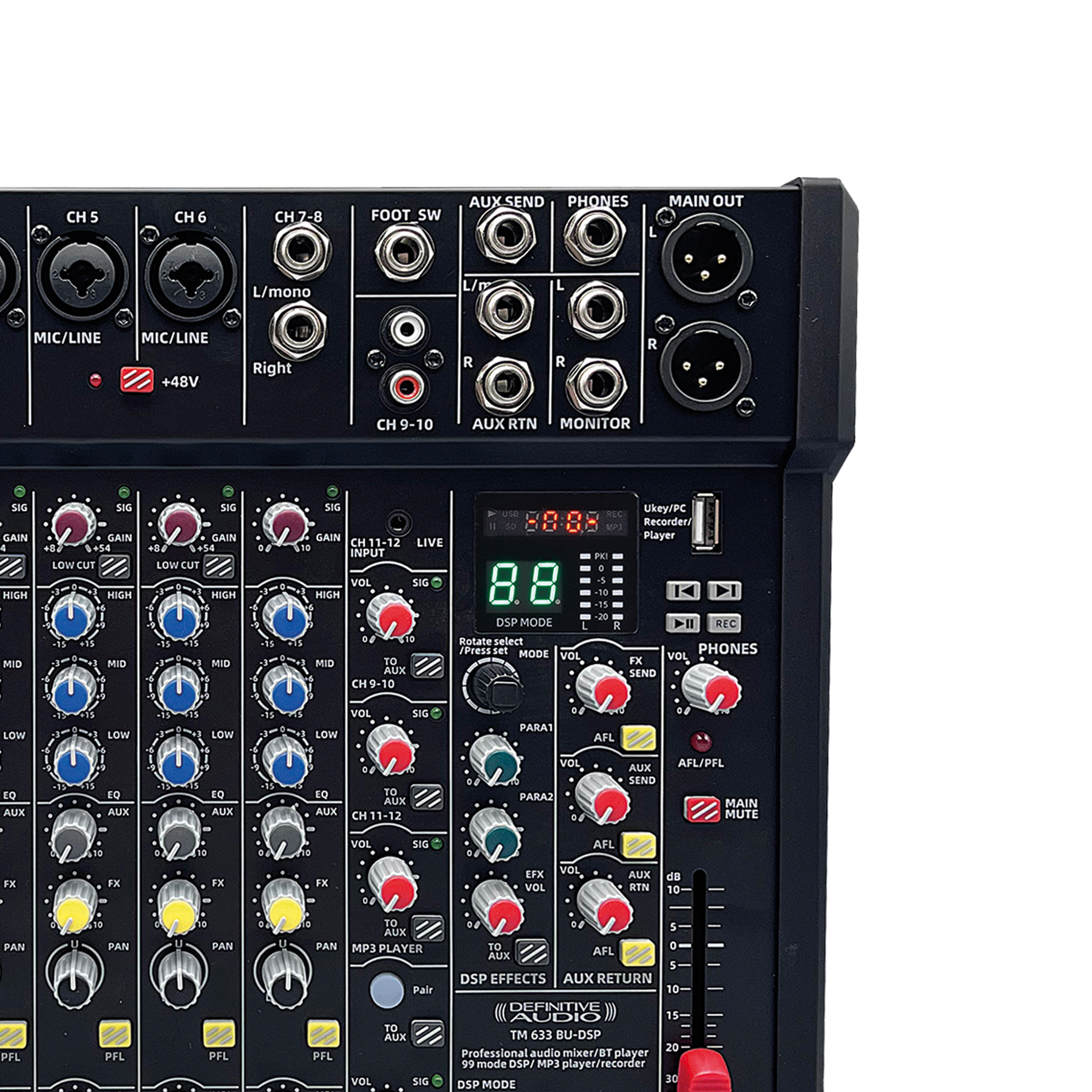 Definitive Audio Tm 633 Bu-dsp - Table De Mixage Analogique - Variation 6