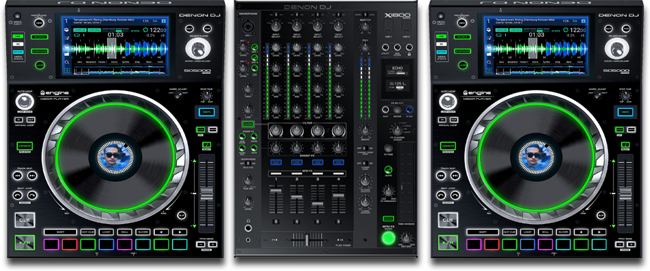 Denon Dj X1800 Prime + Denon Dj Sc5000 Prime - Pack Dj - Main picture