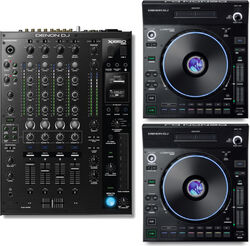 Set dj complet Denon dj 2 x X1850 + LC6000 Prime