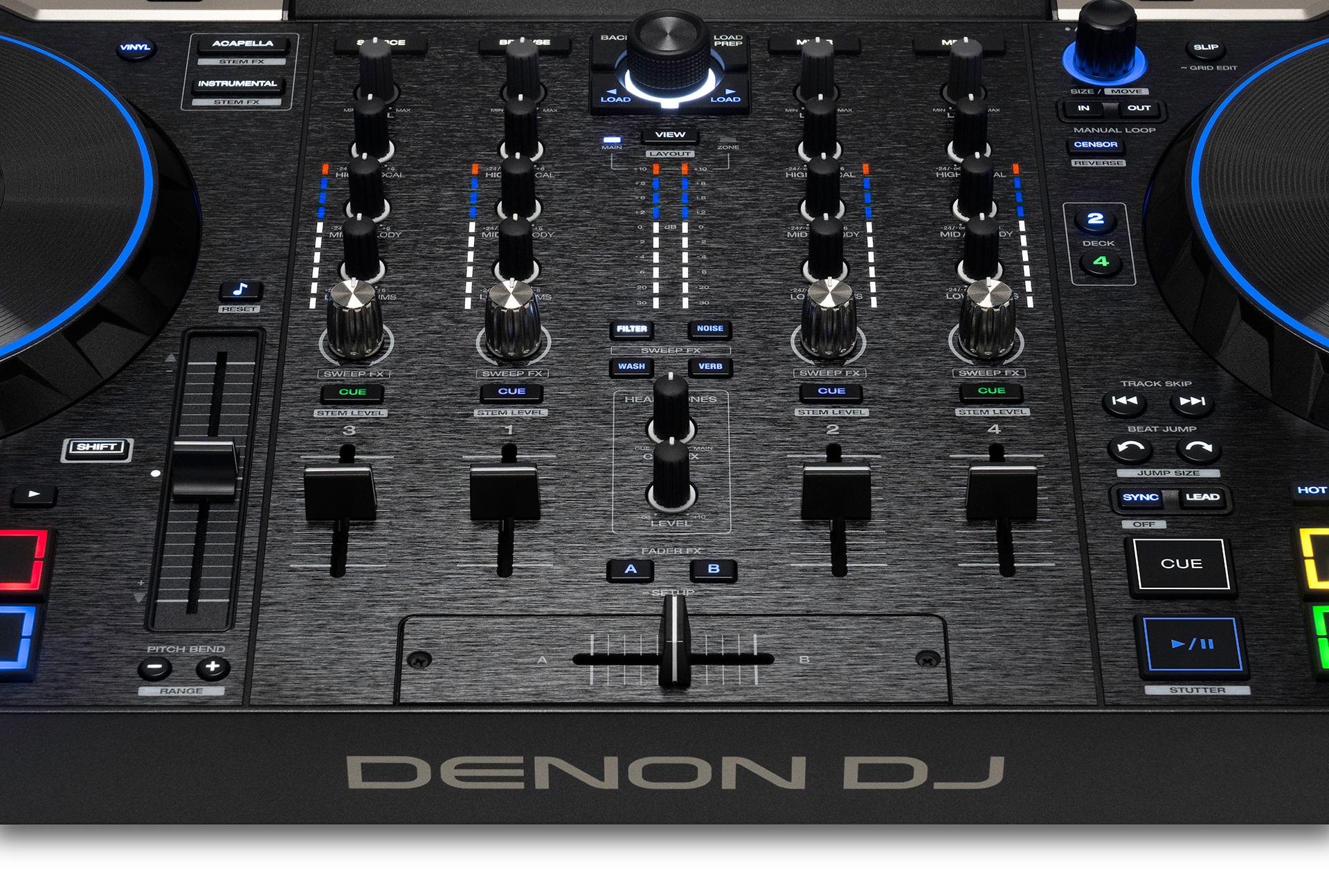 Denon Dj Prime4 G2 - ContrÔleur Dj Autonome - Variation 4