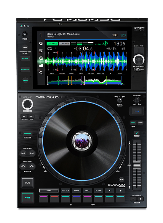 Denon Dj Sc 6000 Prime - Platine Cd & Mp3 - Variation 1