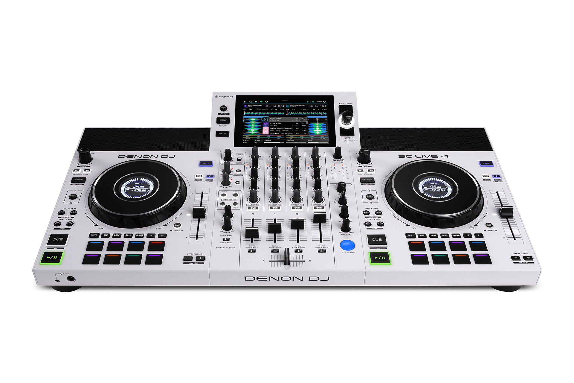 Denon Dj Sc Live 4 White Edition - ContrÔleur Dj Autonome - Variation 4