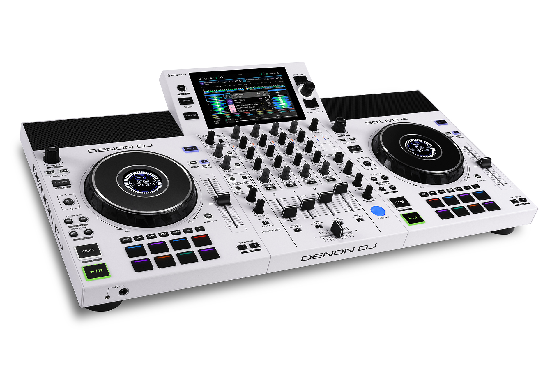 Denon Dj Sc Live 4 White Edition - ContrÔleur Dj Autonome - Variation 5