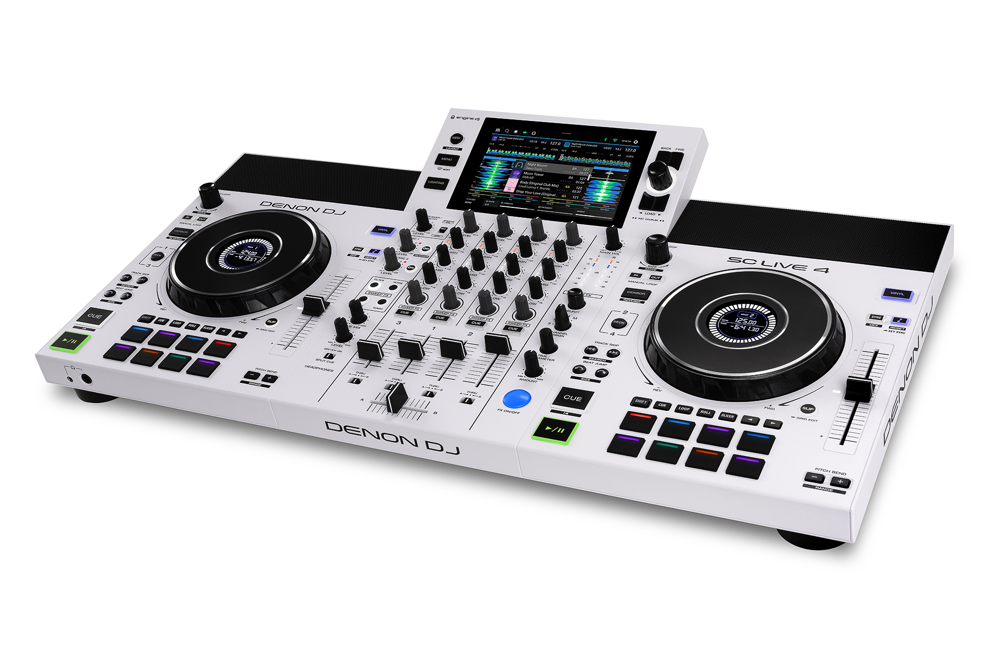 Denon Dj Sc Live 4 White Edition - ContrÔleur Dj Autonome - Variation 8