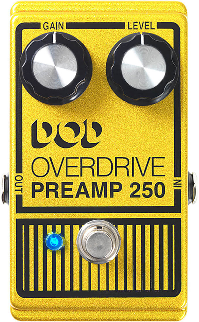 Digitech Dod Overdrive Preamp 250 Reissue - PÉdale Overdrive / Distortion / Fuzz - Main picture
