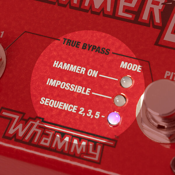 Digitech Hammer On - PÉdale Harmoniseur - Variation 5