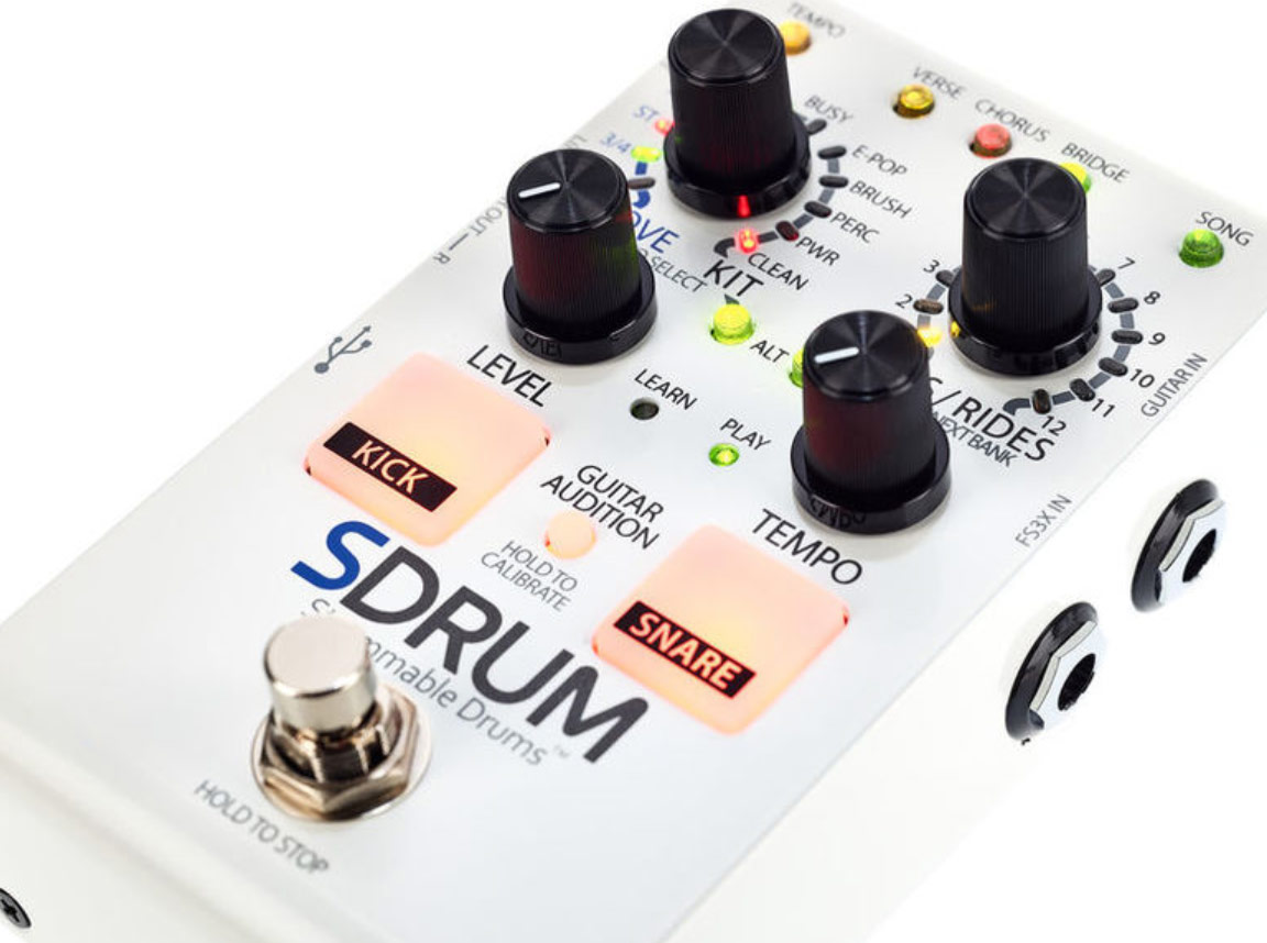 Digitech Sdrum Strummable Drums - - Boite À Rythme - Variation 1