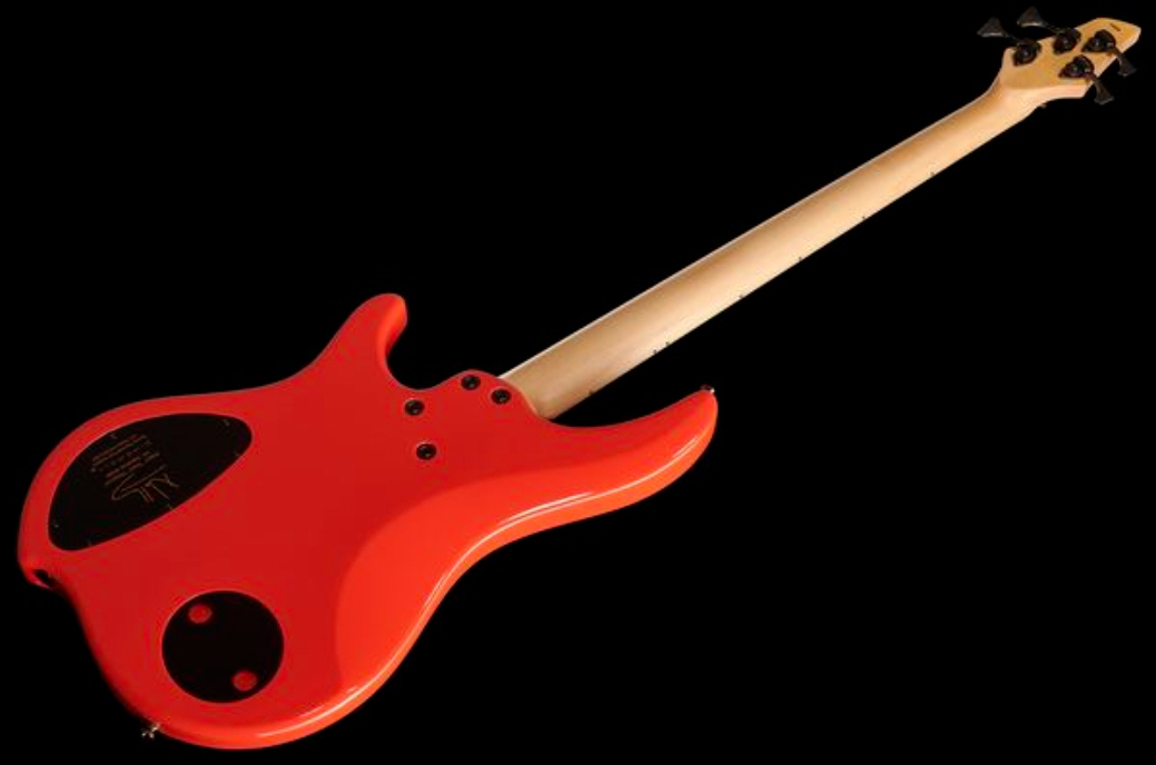 Dingwall Adam Nolly Getgood Ng3 4c Signature 3pu Active Mn - Fiesta Red - Basse Électrique Solid Body - Variation 2