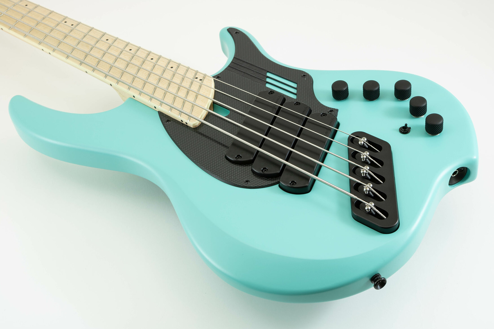 Dingwall Adam Nolly Getgood Ng3 5c Lh Signature Gaucher 3pu Active Mn - Matte Celestial Blue - Basse Électrique Solid Body - Variation 2