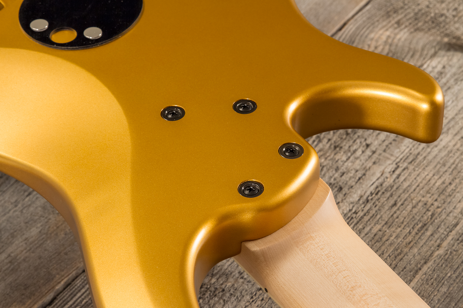 Dingwall Adam Nolly Getgood Ng3 5c Signature 3pu Active Mn - Gold Matte - Basse Électrique Solid Body - Variation 9
