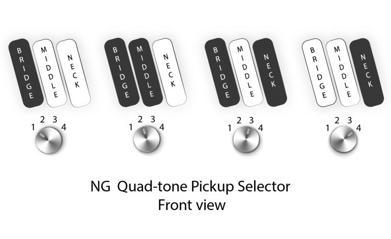 Dingwall Adam Nolly Getgood Ng3 6c Signature 3pu Active Mn - Black Forrest Green - Basse Électrique Solid Body - Variation 4