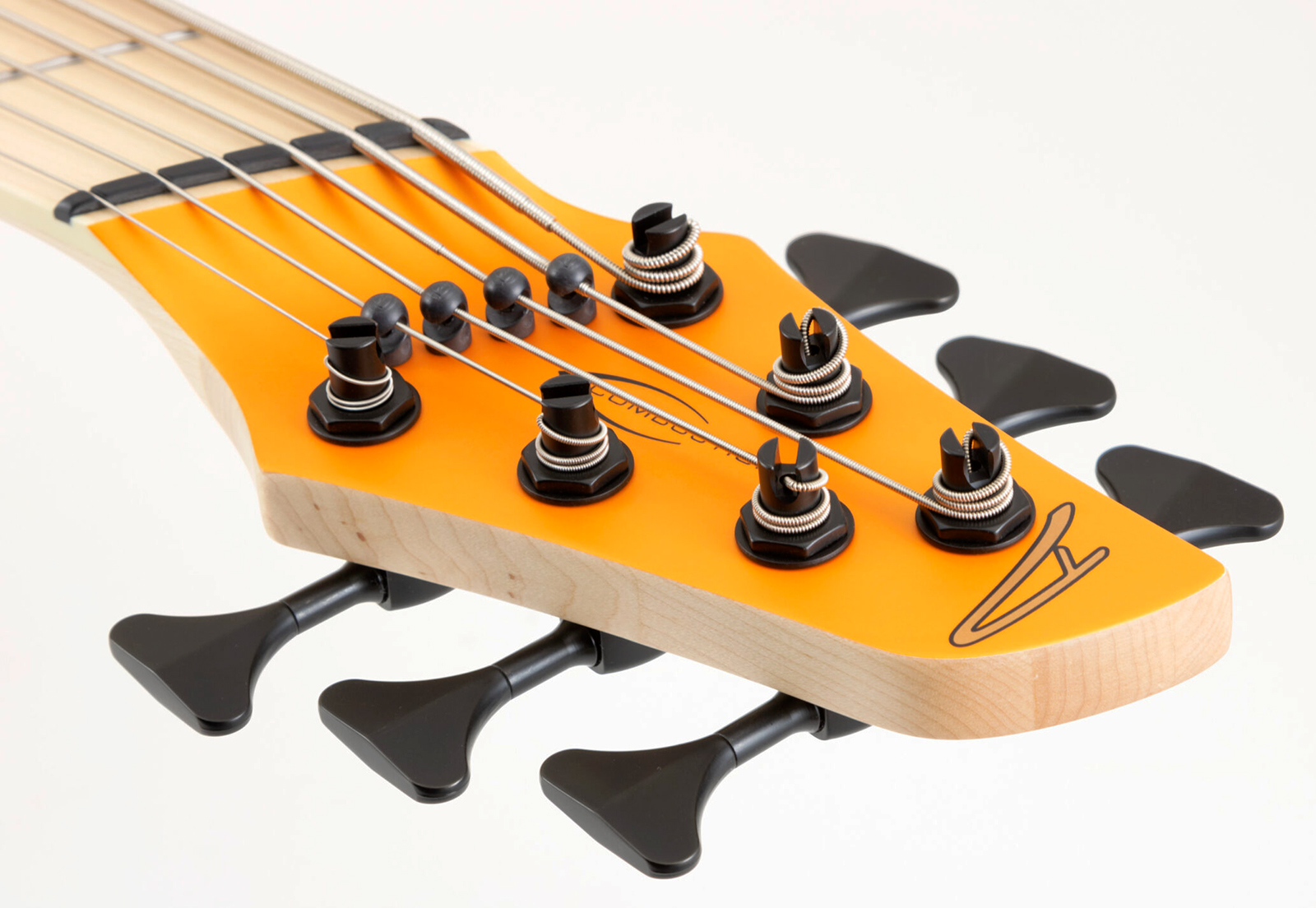 Dingwall Adam Nolly Getgood Ng3 6c Signature 3pu Active Mn - Matte Lambo Orange - Basse Électrique Solid Body - Variation 4