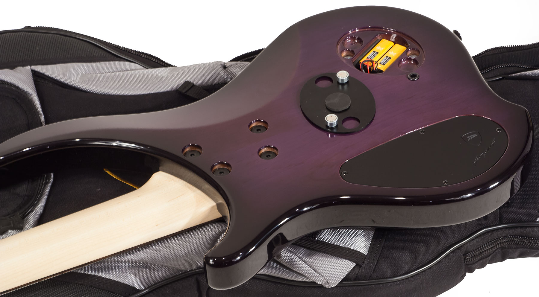 Dingwall Afterburner I 5 2-pickups Wen +housse - Purple Blackburst - Basse Électrique Solid Body - Variation 3