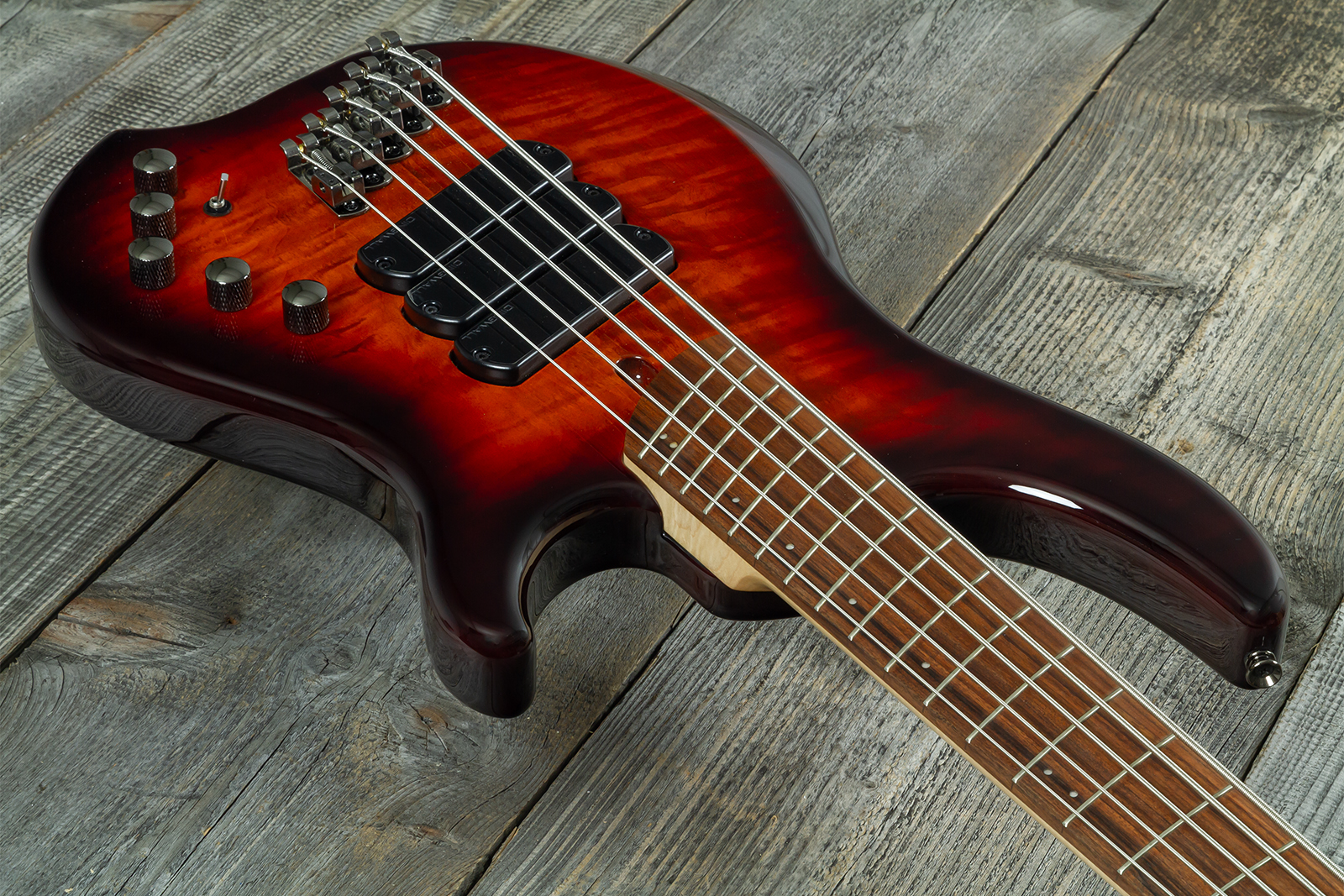 Dingwall Combustion Cb3 5c 3pu Active Pf - Vintage Burst Gloss - Basse Électrique Solid Body - Variation 10