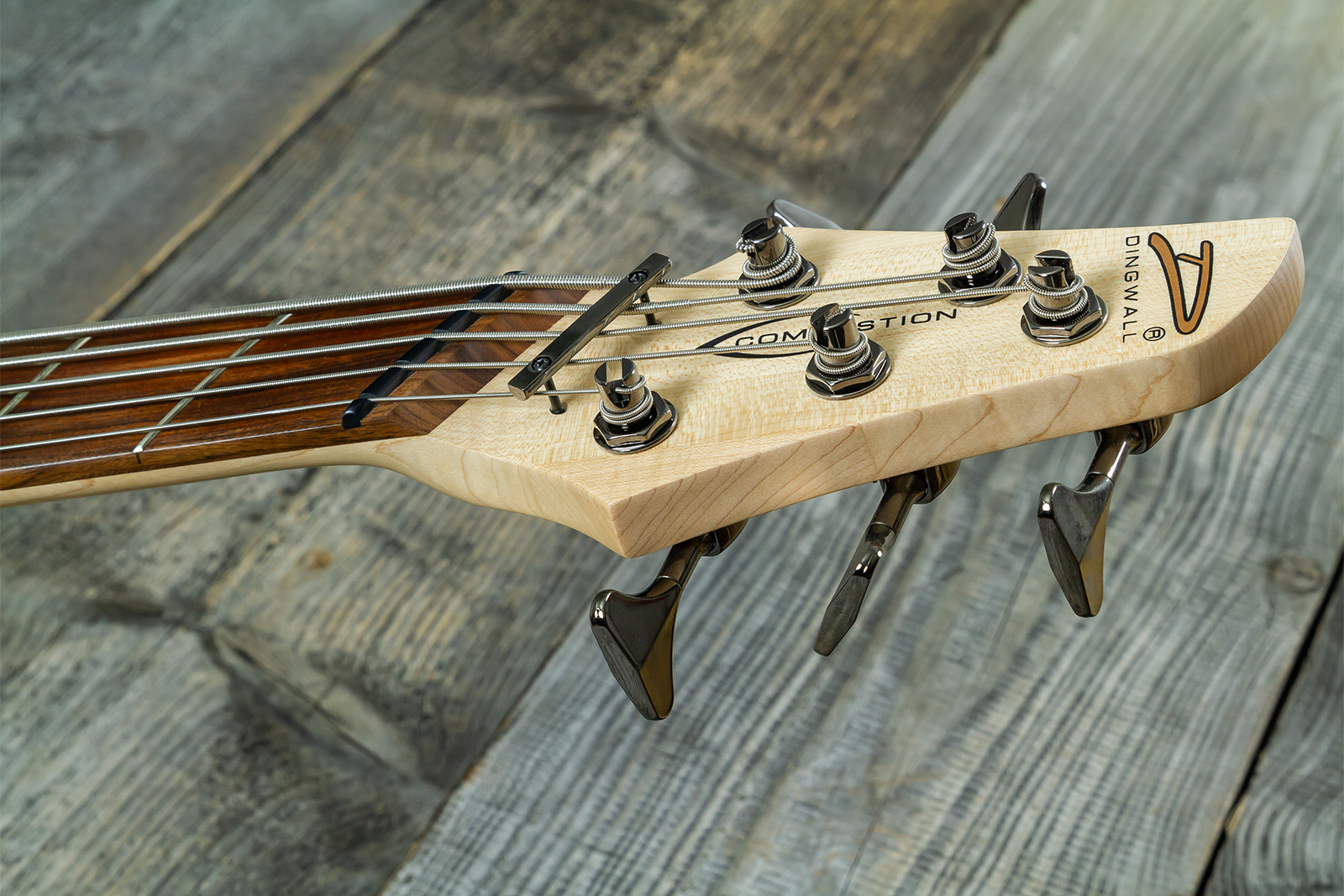 Dingwall Combustion Cb3 5c 3pu Active Pf - Vintage Burst Gloss - Basse Électrique Solid Body - Variation 14