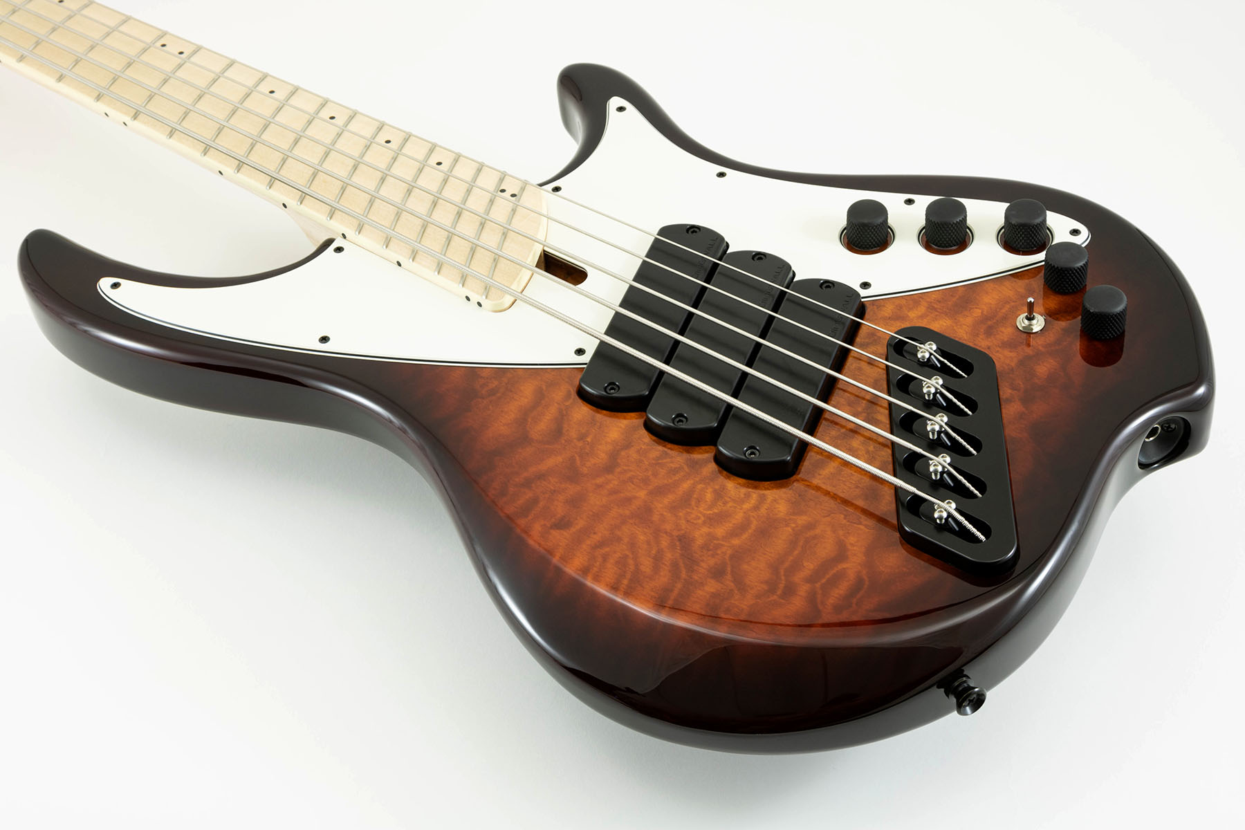 Dingwall Combustion Nashville Cn3 5c 3pu Active Mn - Vintage Burst - Basse Électrique Solid Body - Variation 2