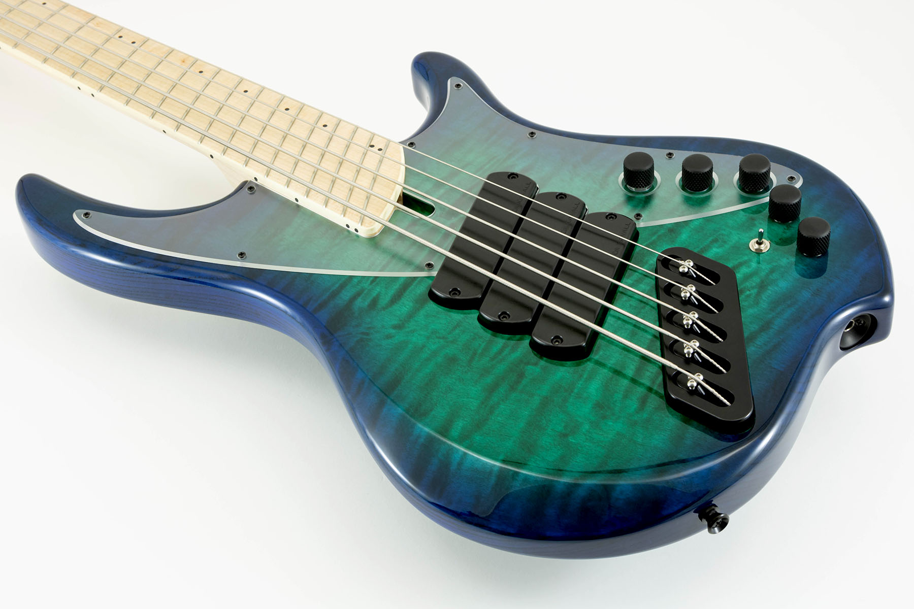 Dingwall Combustion Nashville Cn3 5c 3pu Active Mn - Whalepool Burst - Basse Électrique Solid Body - Variation 2