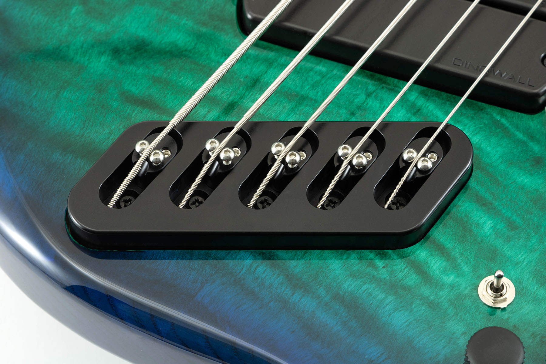 Dingwall Combustion Nashville Cn3 5c 3pu Active Mn - Whalepool Burst - Basse Électrique Solid Body - Variation 3