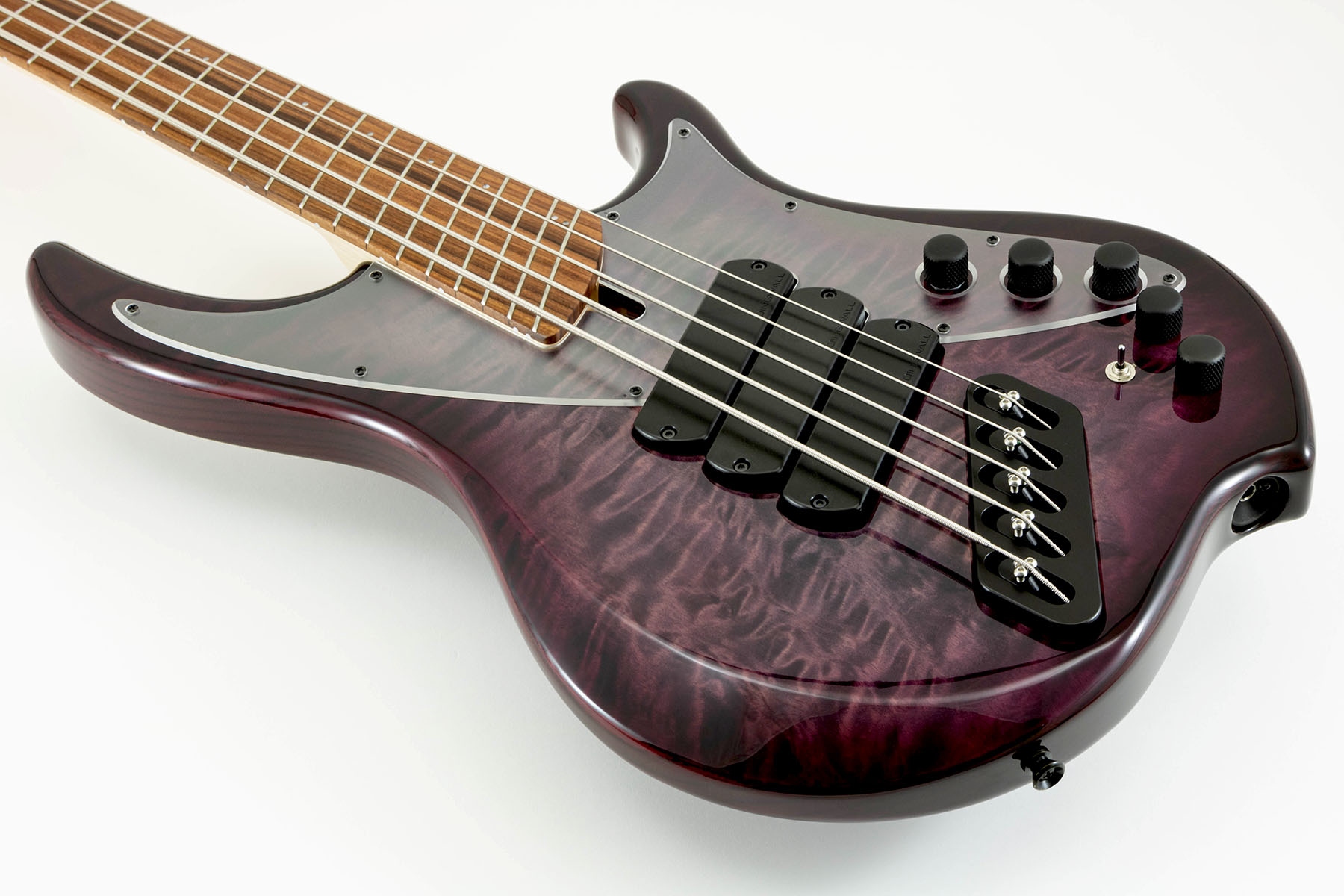 Dingwall Combustion Nashville Cn3 5c 3pu Active Pf - Ultraviolet Burst - Basse Électrique Solid Body - Variation 2