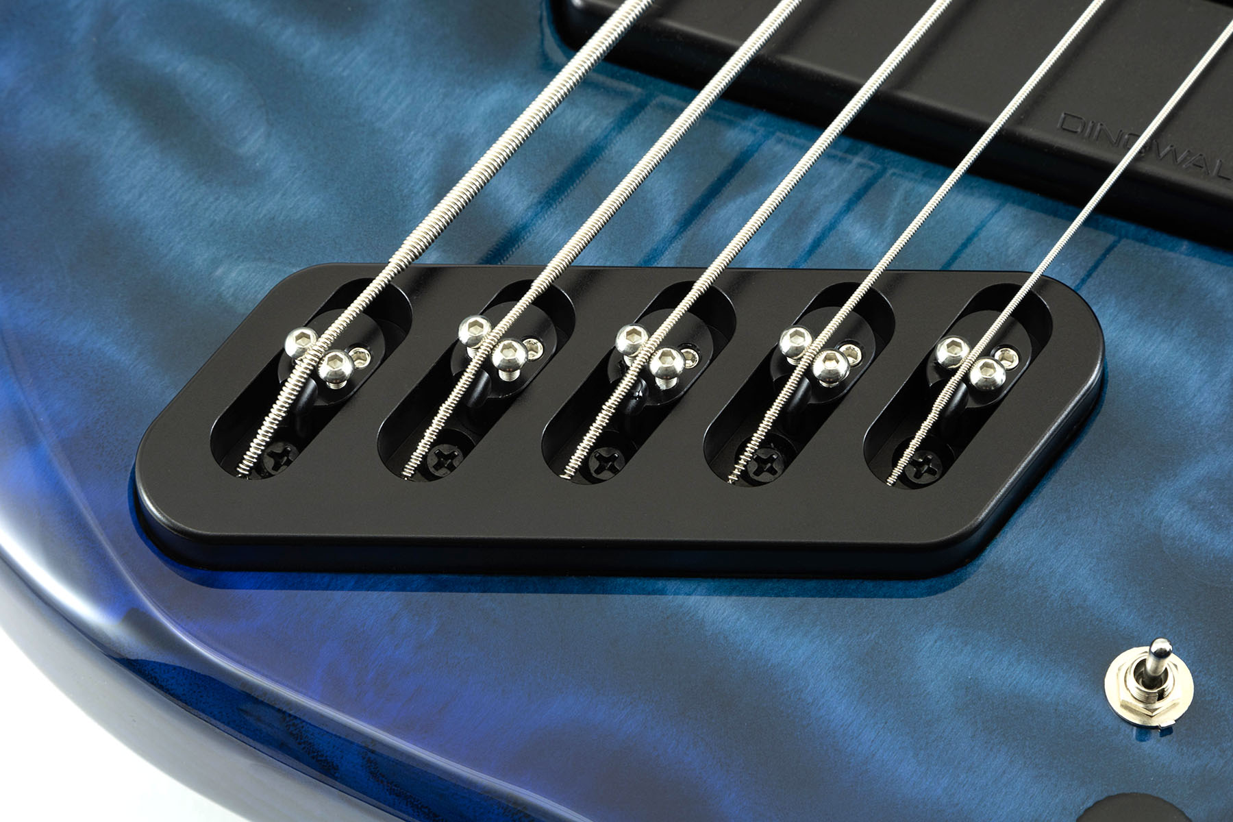 Dingwall Combustion Nashville Cn3 5c 3pu Active Pf - Indigo Burst - Basse Électrique Solid Body - Variation 3