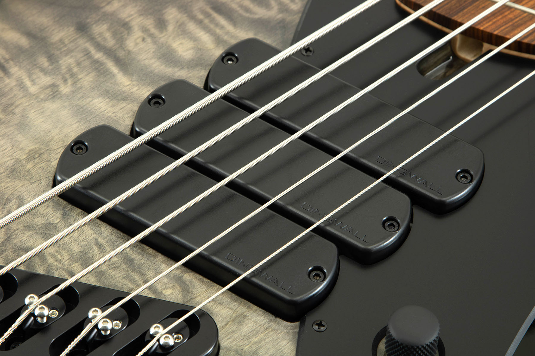 Dingwall Combustion Nashville Cn3 5c 3pu Active Pf - 2-tone Black Burst - Basse Électrique Solid Body - Variation 4