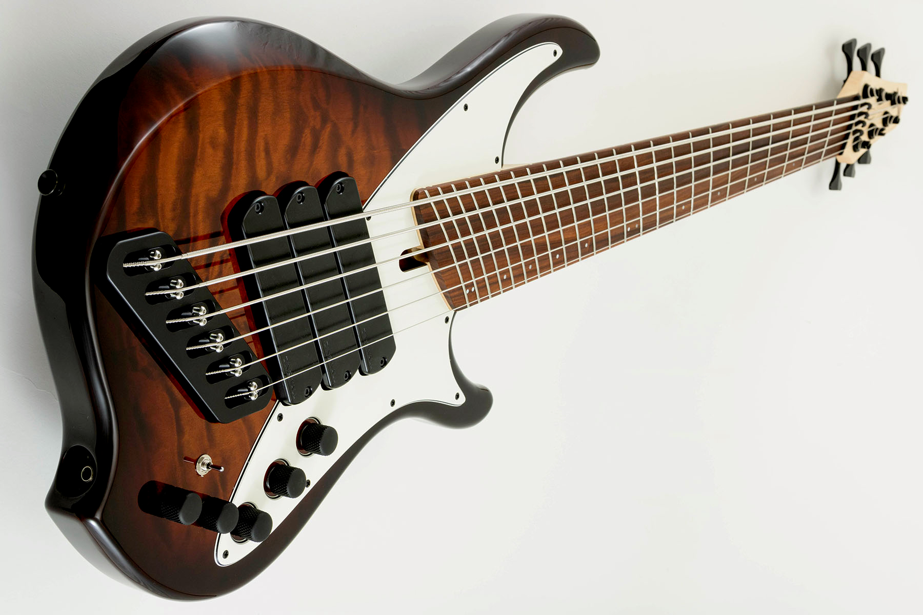 Dingwall Combustion Nashville Cn3 6c 3pu Active Pf - Vintage Burst - Basse Électrique Solid Body - Variation 1