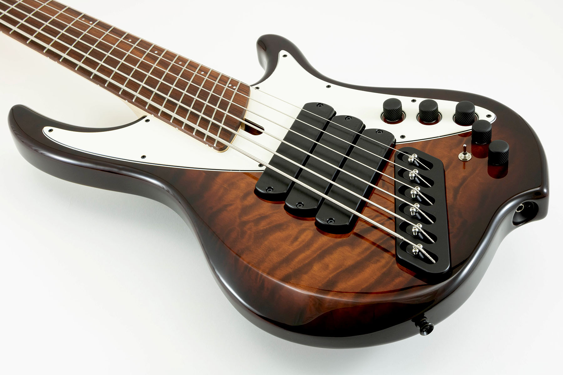 Dingwall Combustion Nashville Cn3 6c 3pu Active Pf - Vintage Burst - Basse Électrique Solid Body - Variation 2
