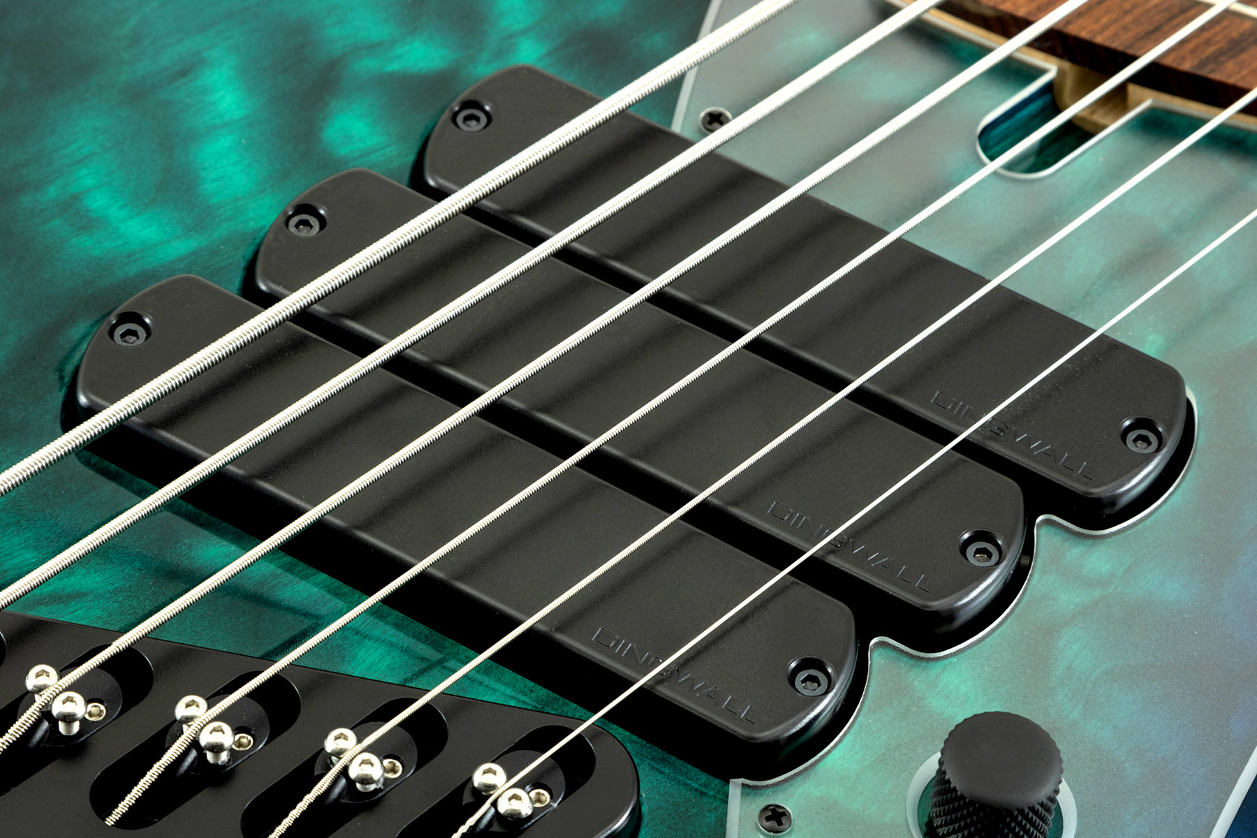 Dingwall Combustion Nashville Cn3 6c 3pu Active Pf - Whalepool Burst - Basse Électrique Solid Body - Variation 4