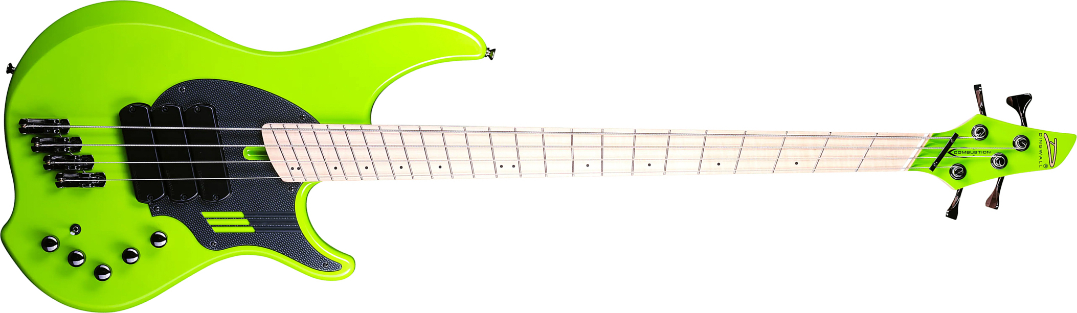 Dingwall Adam Nolly Getgood Ng3 4c Signature 3pu Active Mn - Ferrari Green - Basse Électrique Solid Body - Main picture