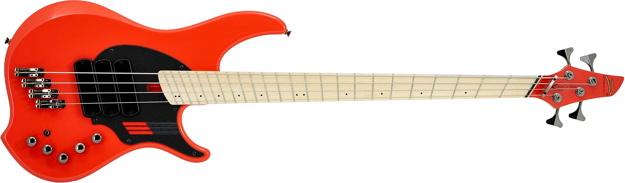 Dingwall Adam Nolly Getgood Ng3 4c Signature 3pu Active Mn - Fiesta Red - Basse Électrique Solid Body - Main picture