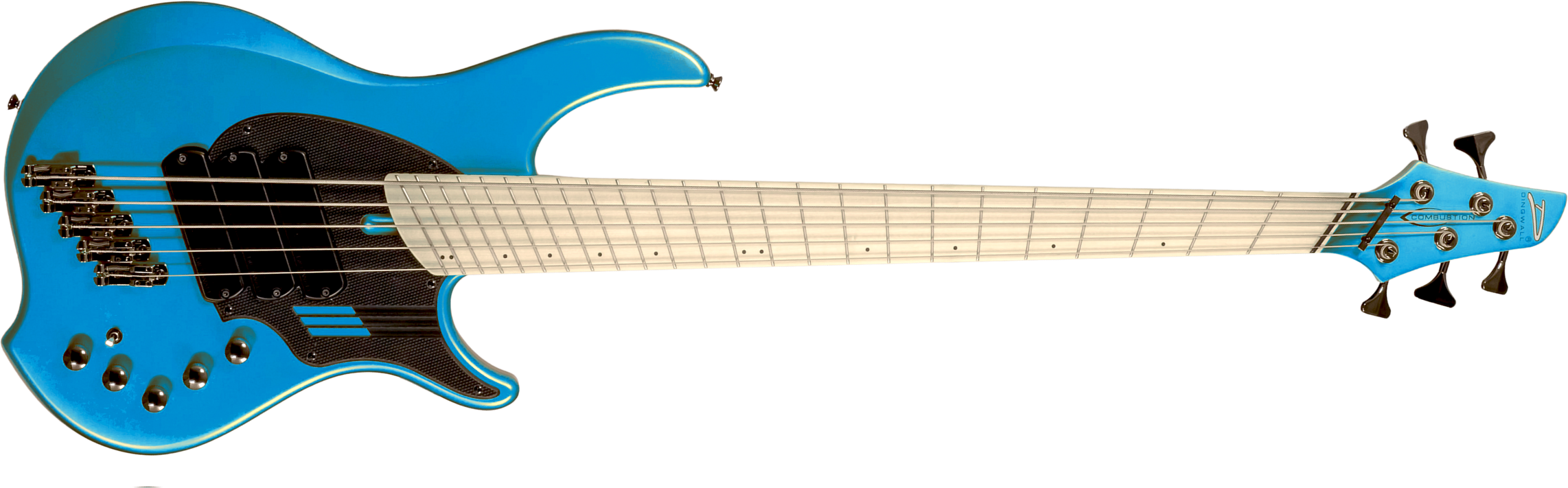 Dingwall Adam Nolly Getgood Ng3 5c Signature 3pu Active Mn - Laguna Seca Blue - Basse Électrique Solid Body - Main picture